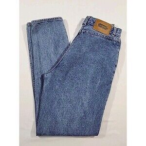 Vintage Lawman Jeans Western Bareback Button Fly High Waist Womens Size 11 26x31